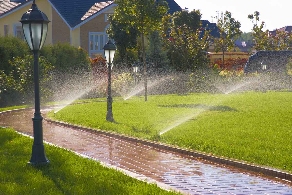Irrigation System Installation in Westhartford project 1