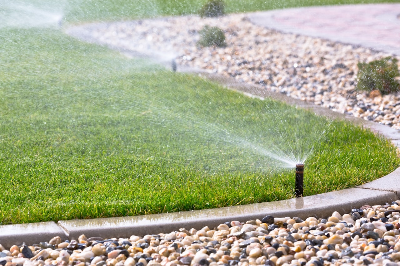 Irrigation System Installation in Westhartford project 2