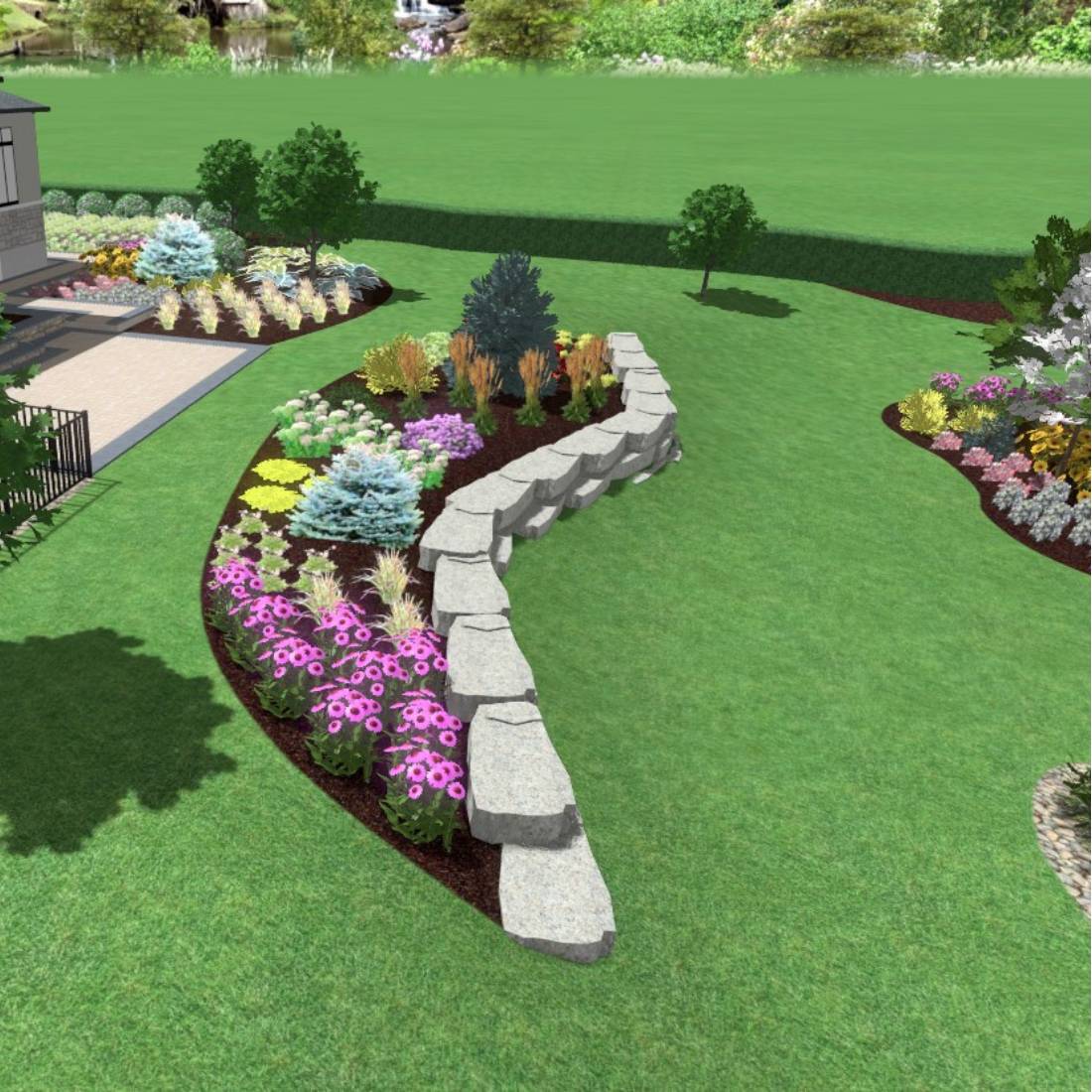 Landscape Design in Westhartford project 2