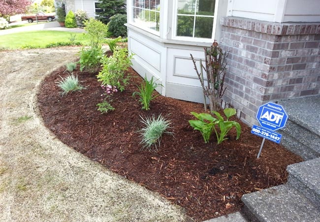 Mulch Installation in Westhartford project 3