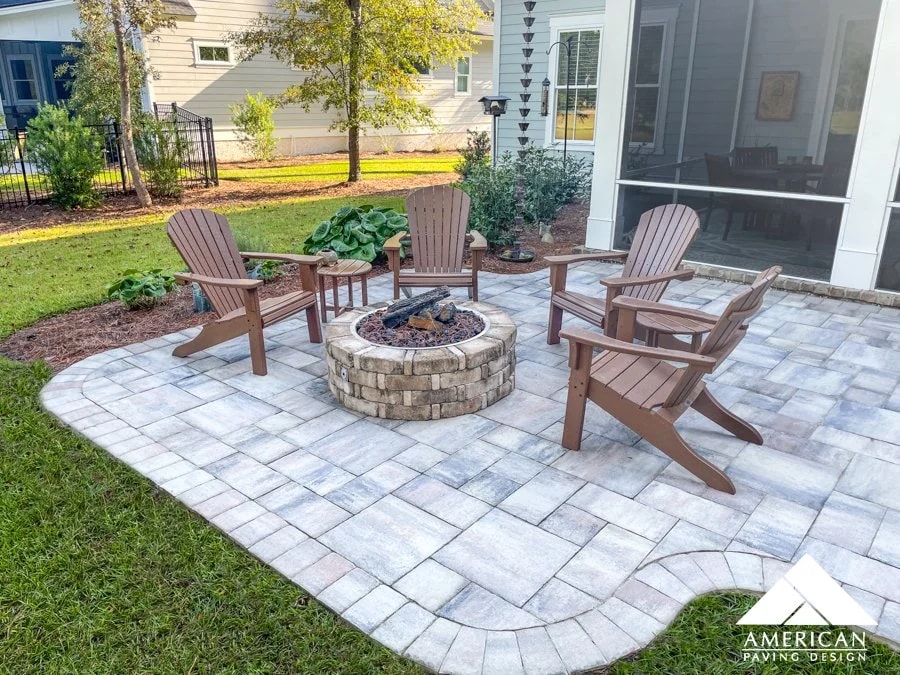 Patio Installation in Westhartford project 1