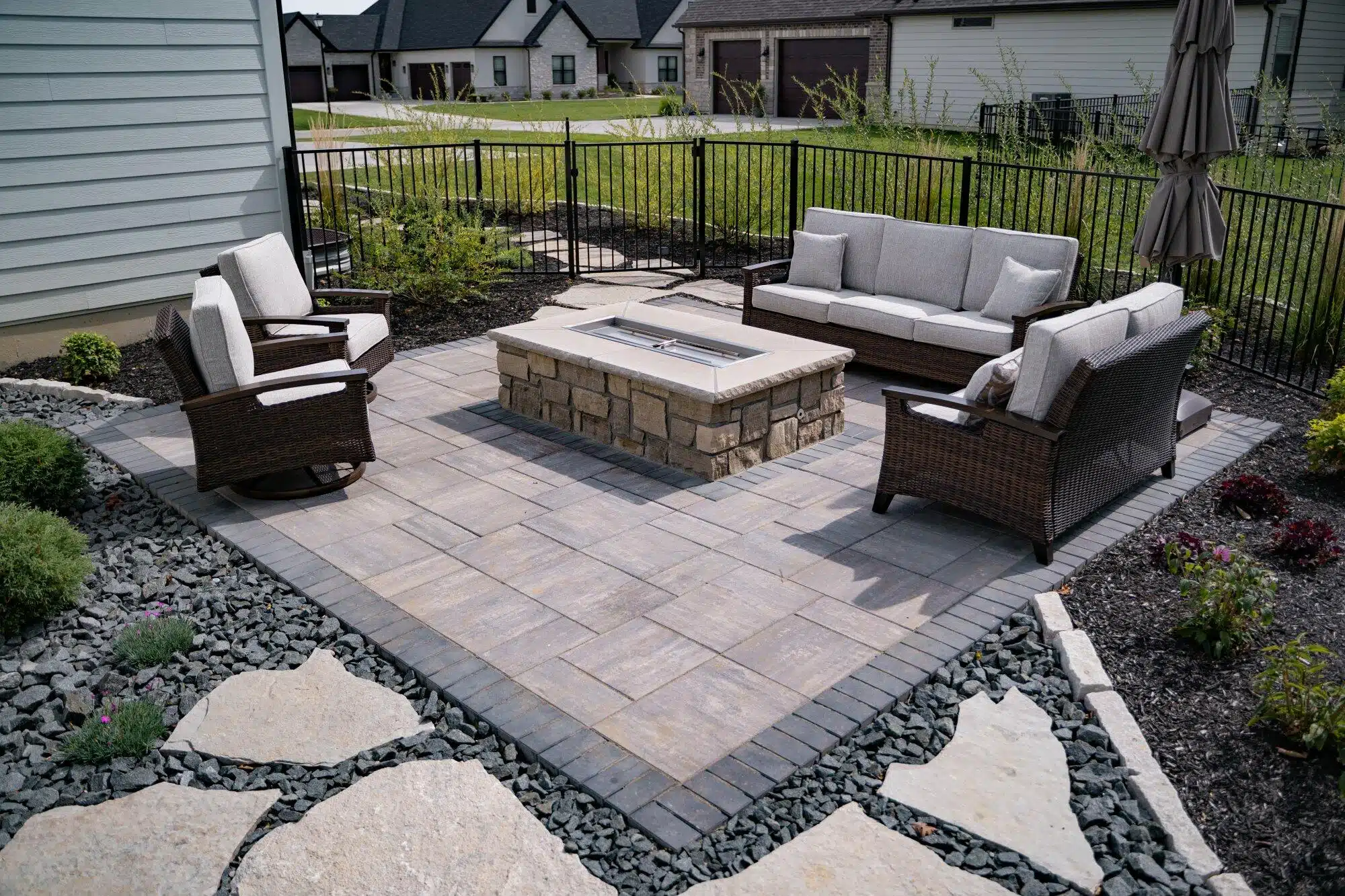 Patio Installation in Westhartford project 3