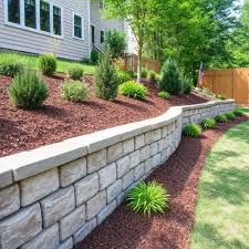 Retaining Wall Installation in Westhartford project 5